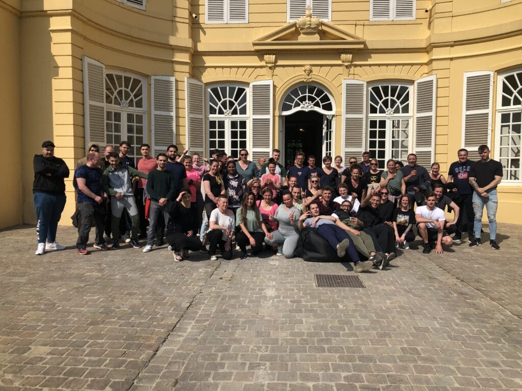 groepsfoto teambuilding Antwerpen
