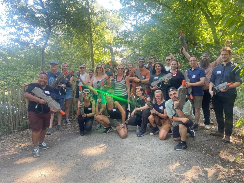 Lasershoot Teambuilding